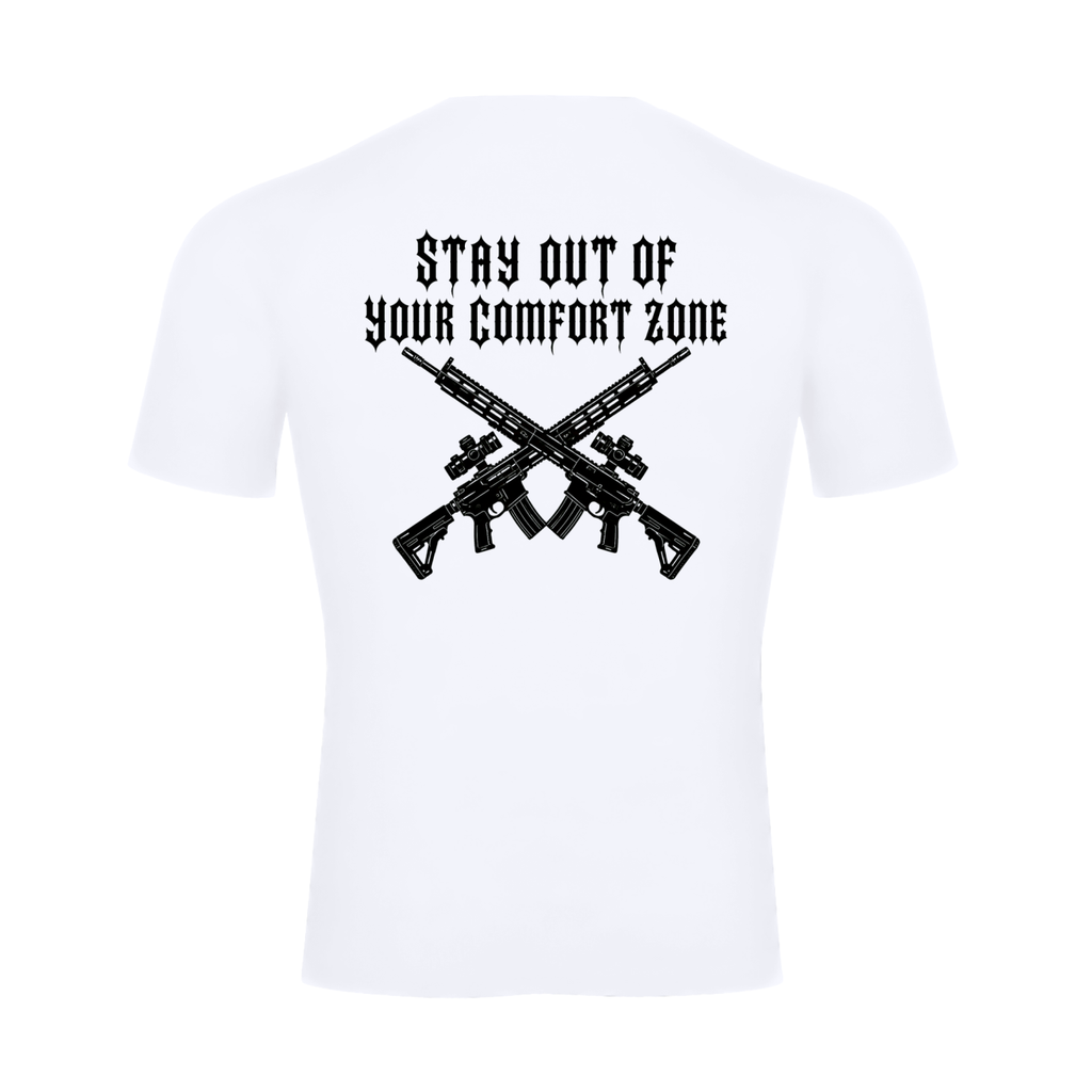 soul forge stay out of comfort zone compression shirt