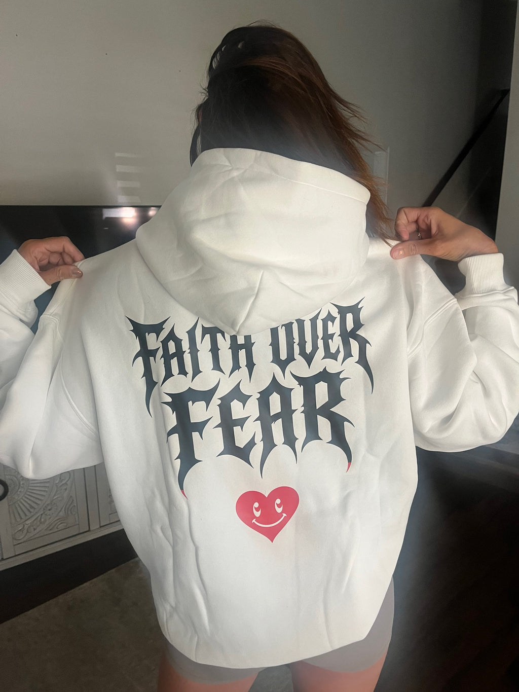 sole forge faith over fear hoodie