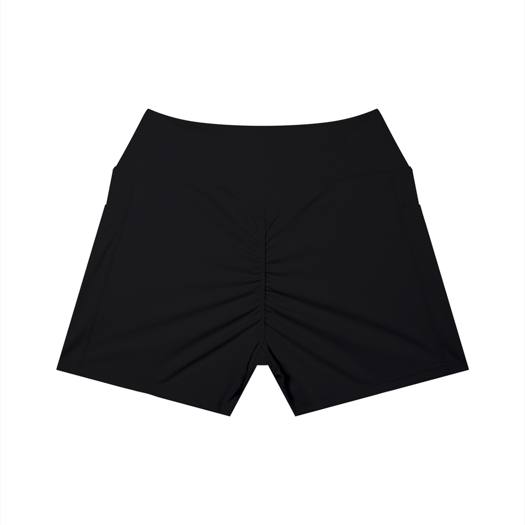 soul forge Women’s High Rise Pocket Yoga Shorts