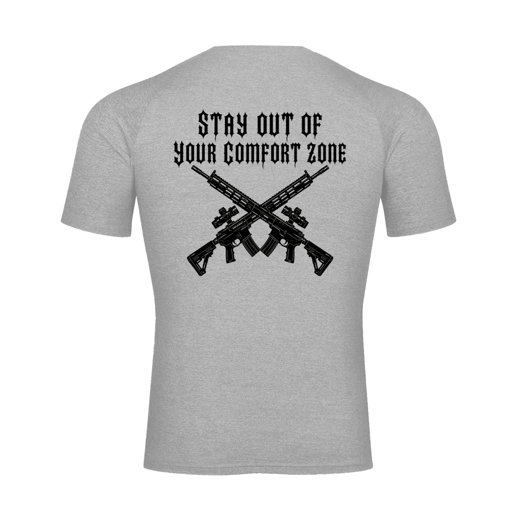 soul forge stay out of comfort zone compression shirt