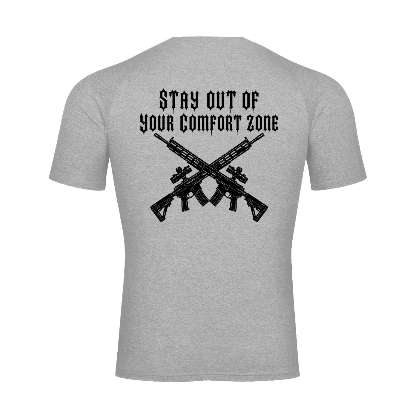 soul forge stay out of comfort zone compression shirt