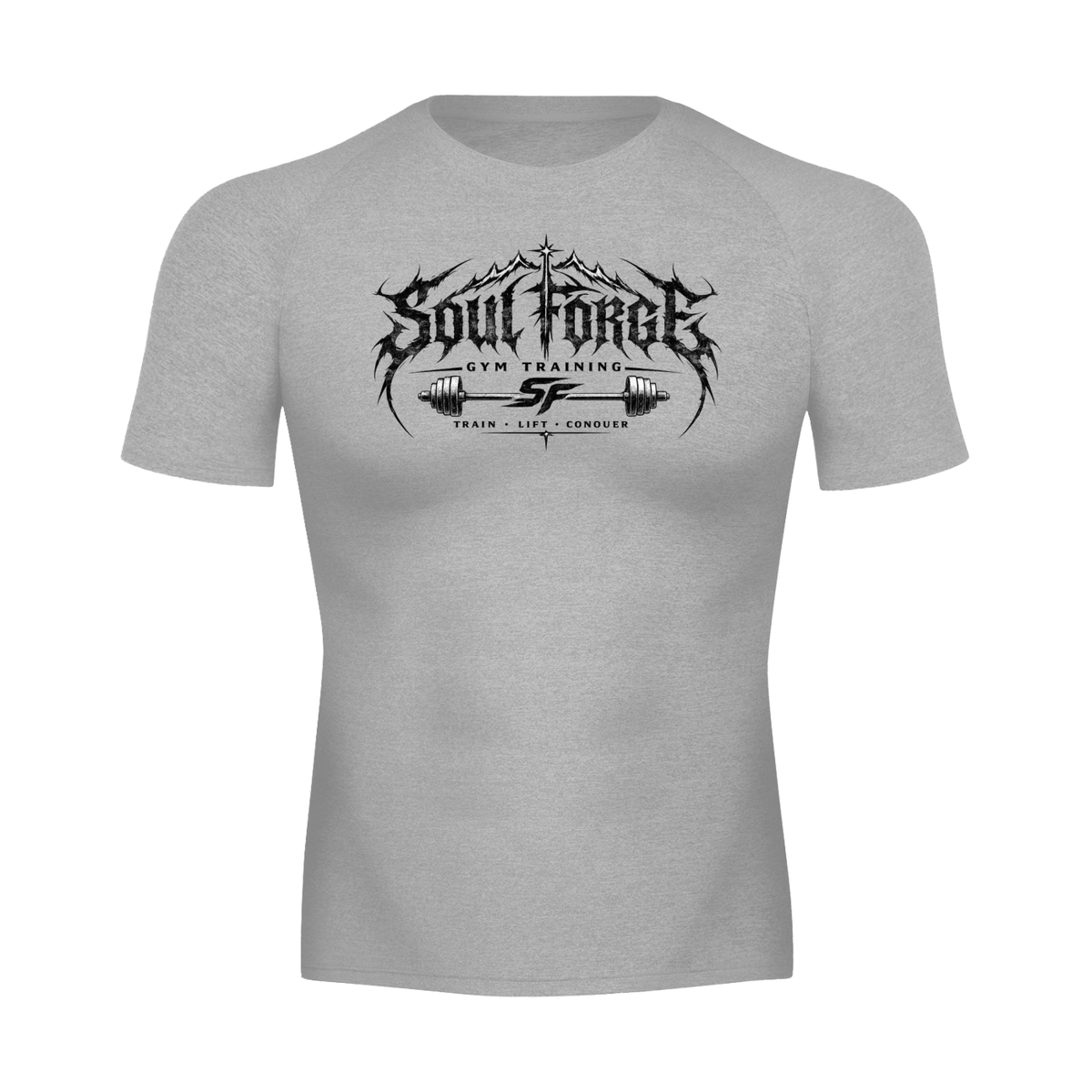 soul forge stay out of comfort zone compression shirt