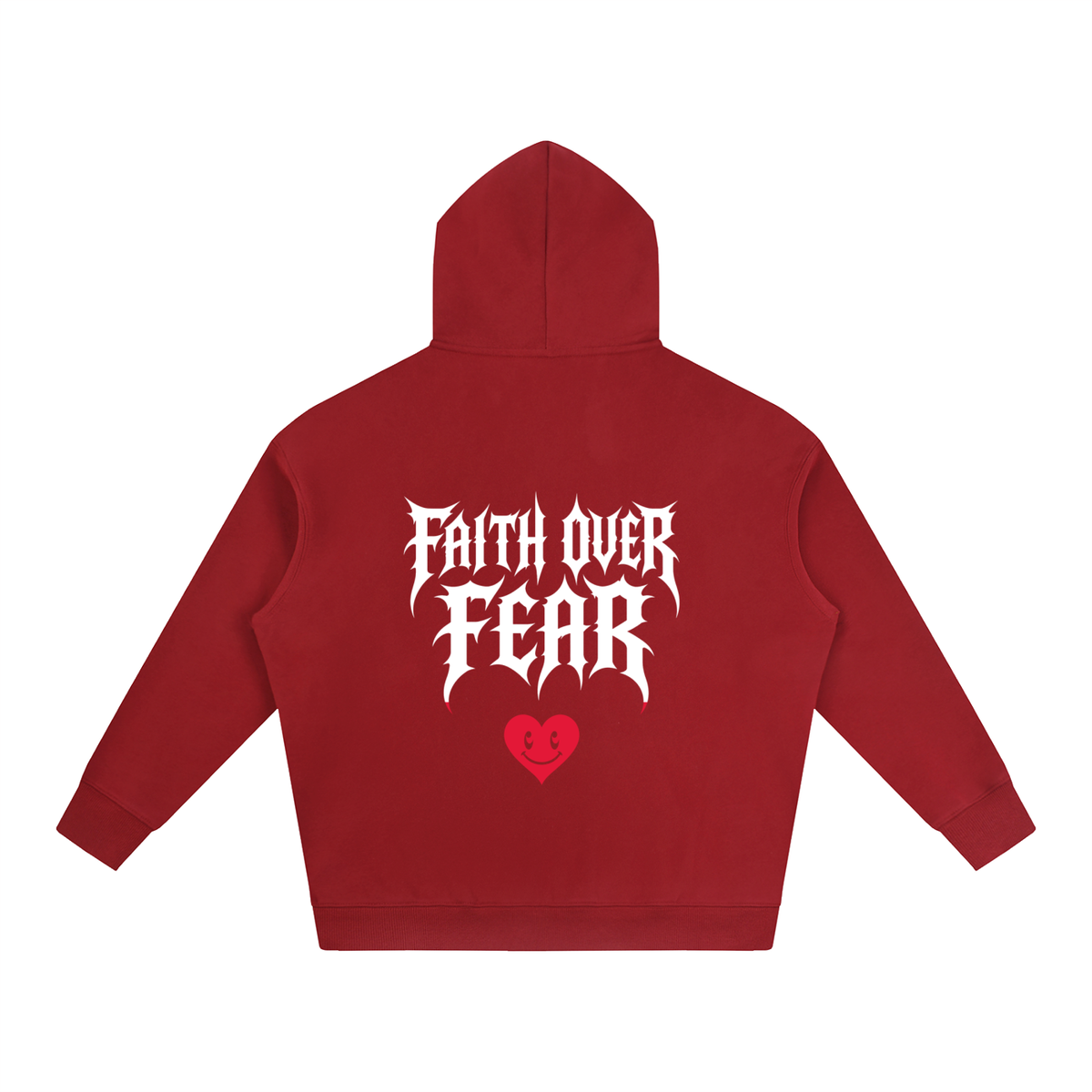 sole forge faith over fear hoodie
